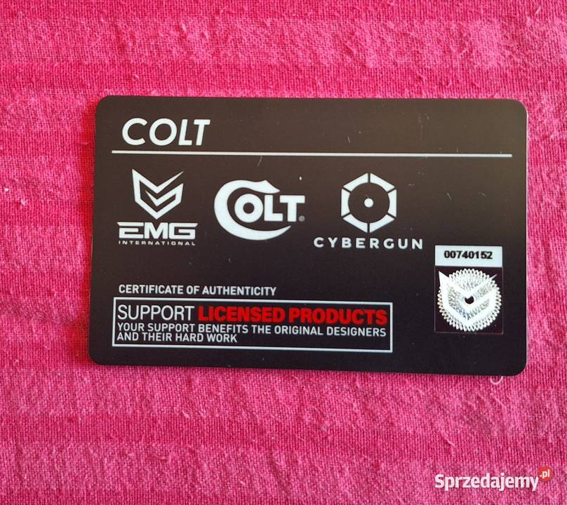 COLT Defender 6 mm ASG na CO2 Nowy FULL Metal Oleśnica