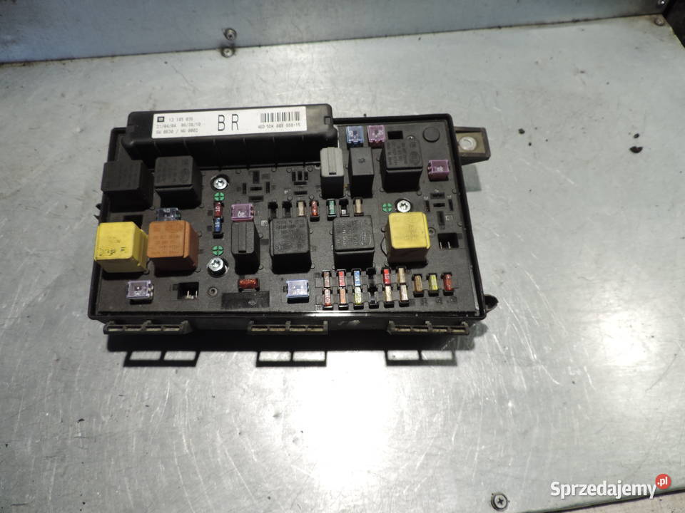 OPEL ASTRA H 16 SKRZYNKA MODUŁ BEZPIECZNIKÓW małopolskie Nowy Sącz