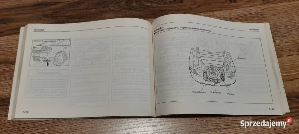 Instrukcja obsługi Mazda 323f BA lubelskie Hrubieszów