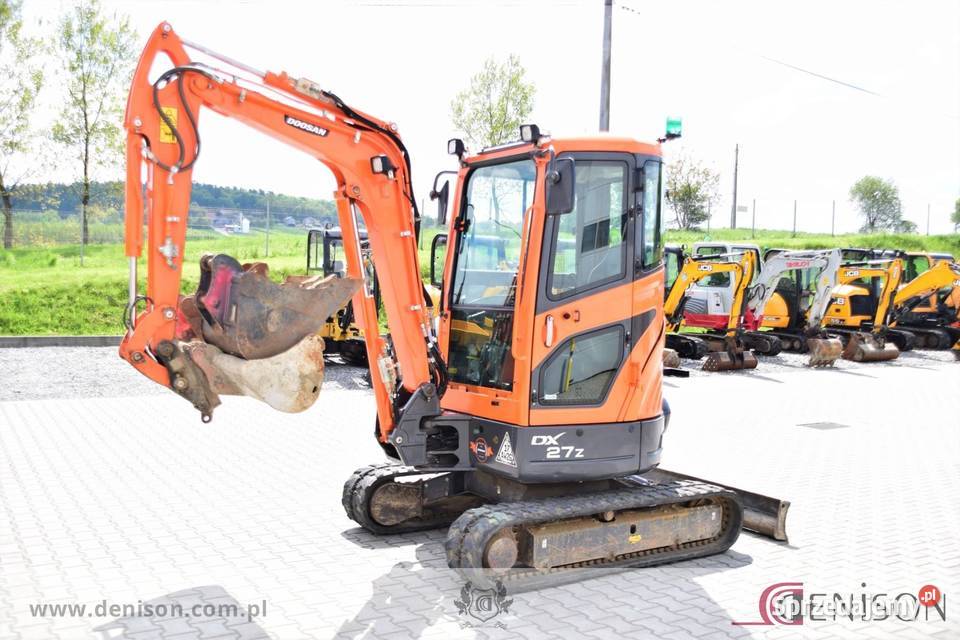 MINIKOPARKA DOOSAN DX27z 2019 małopolskie Suchoraba