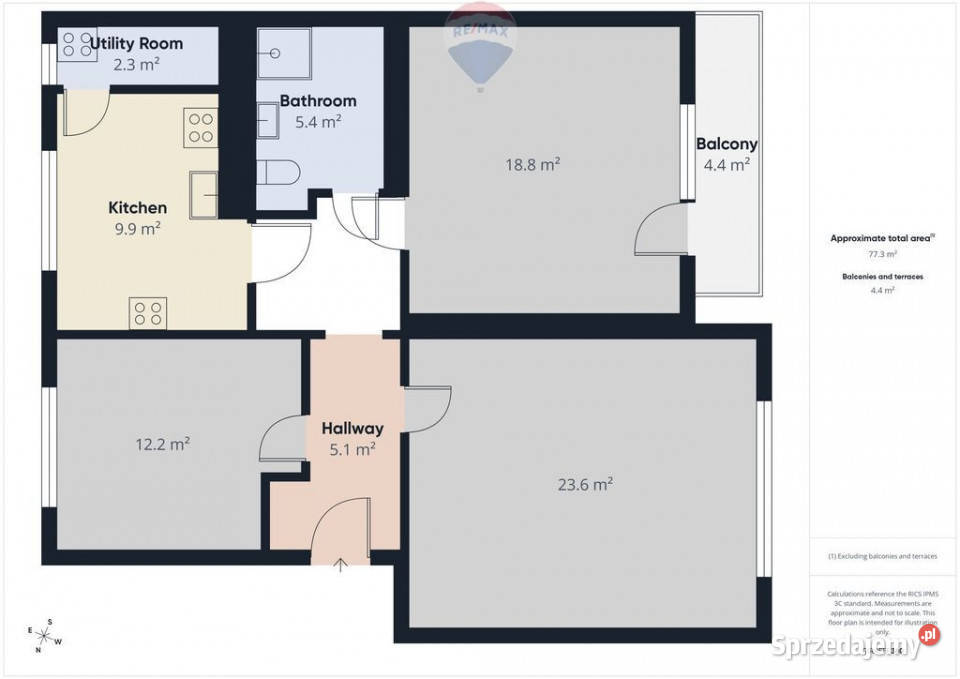 Mieszkanie z Balkonem 3 Pokojowe Lasu