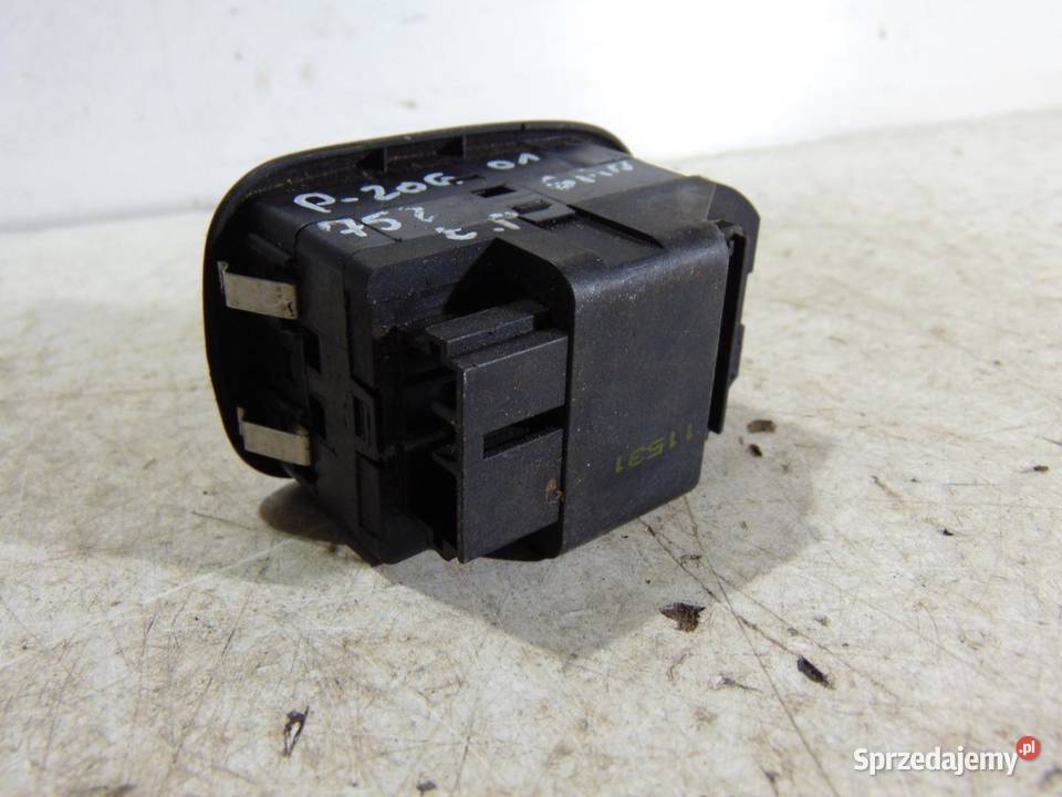 PANEL PRZYCISKI SZYB LEWY PRZÓD 6 PIN PEUGEOT