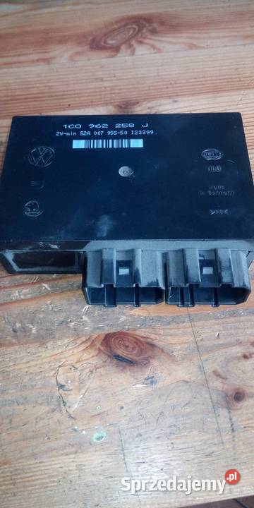 Moduł komfortu VOLKSWAGEN SKODA seat 1CO962258J komputery Układ elektryczny