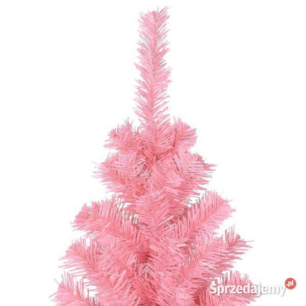 vidaXL Sztuczna choinka ze stojakiem różowa 240 Boże Narodzenie mazowieckie Warszawa sprzedam