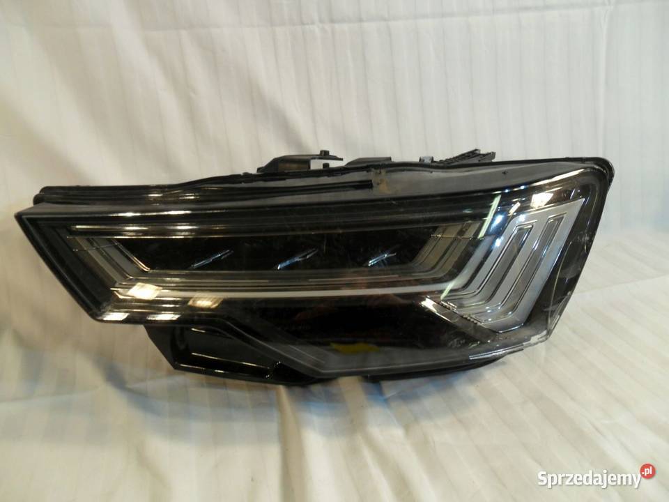 Audi A6 C8 reflektor lewy przedni lampa przednia osobowe wielkopolskie Nowy Tomyśl sprzedam