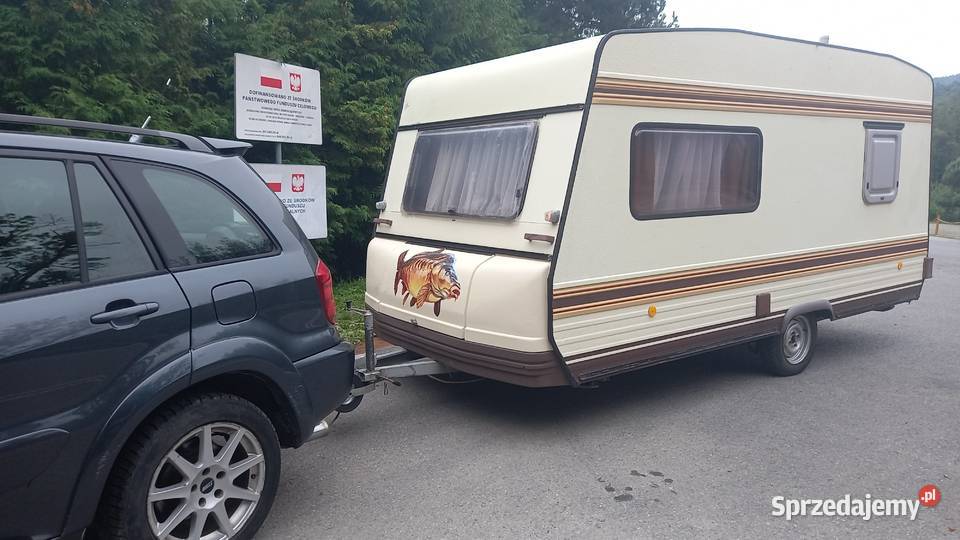 przyczepka kempingowa BURSTER zarejestrowana Zembrzyce