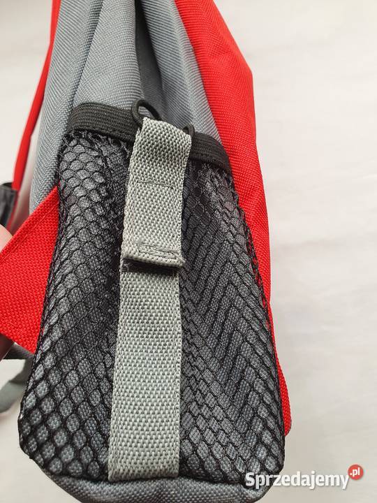 Plecak szary czerwony Katowice sprzedam