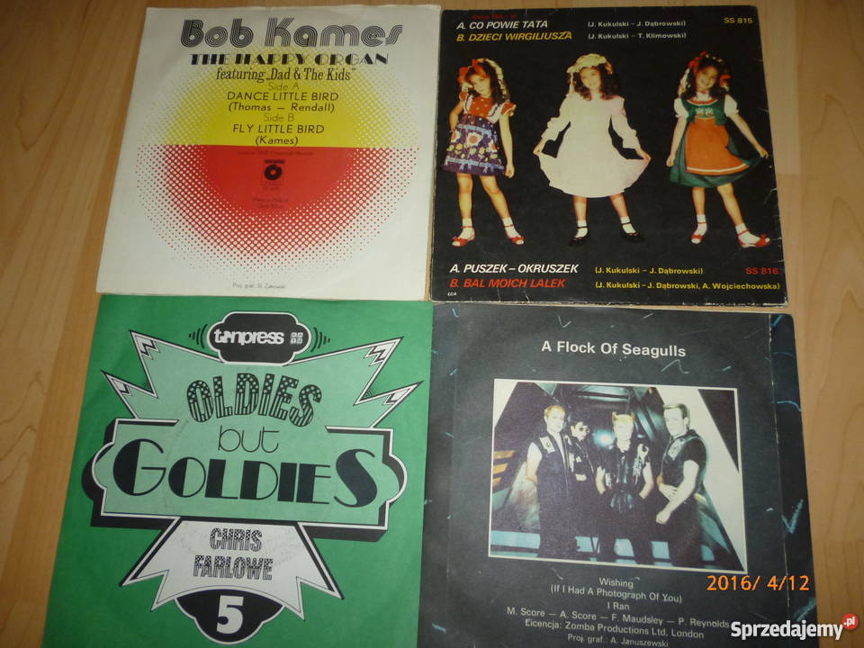 Single winylowe Filmy, Muzyka, Gry