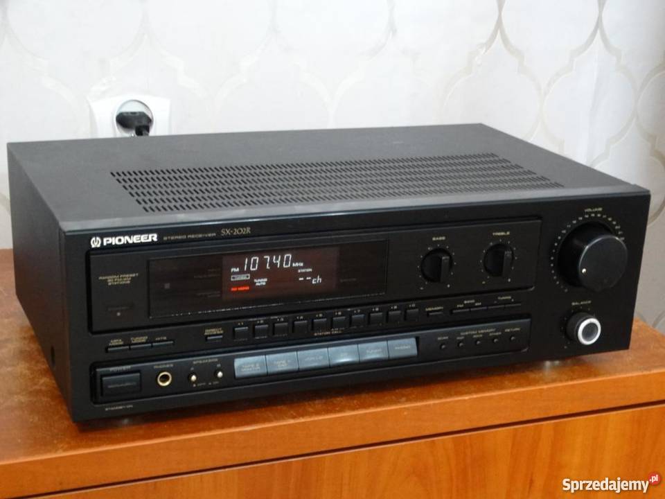 Wzmacniacz z radiem Pioneer SX202R mocny 290