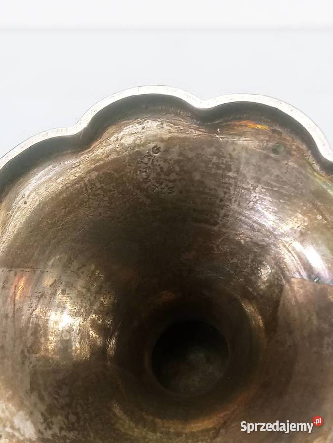 Solniczka Srebro pr 925 Ptaszek na Muszli Nowa Sól