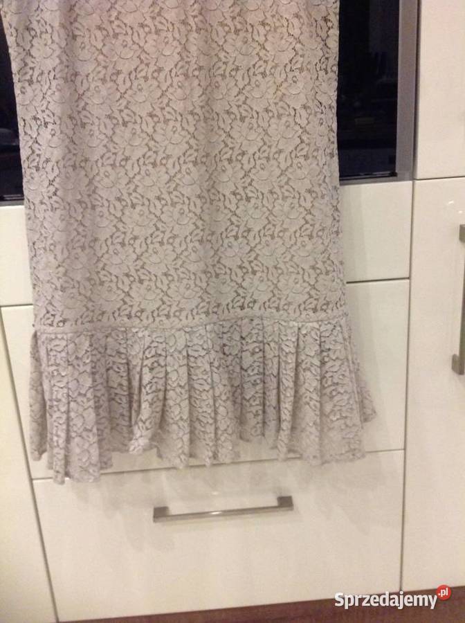 Sukienka Koronkowa Damska MASSIMO DUTTI S j Nowa