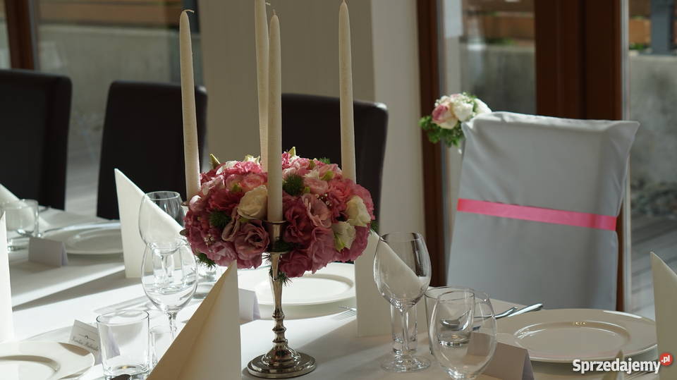 Dekoracje ślubne weselne kościoły bukiety śłubne