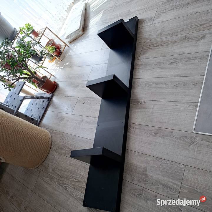 półka regał szafka Ikea czarna