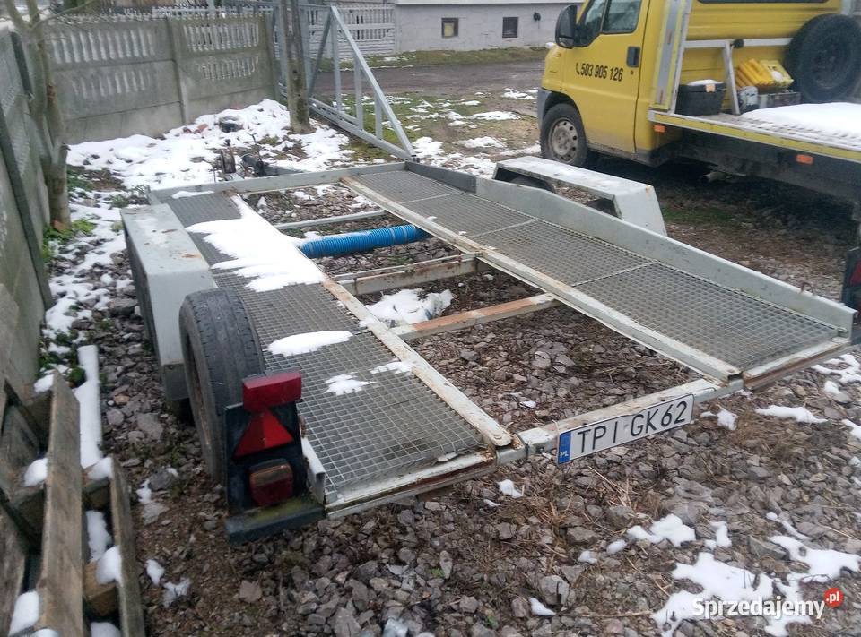 Sprzedam lawetęprzyczepkę samochodowa Działoszyce