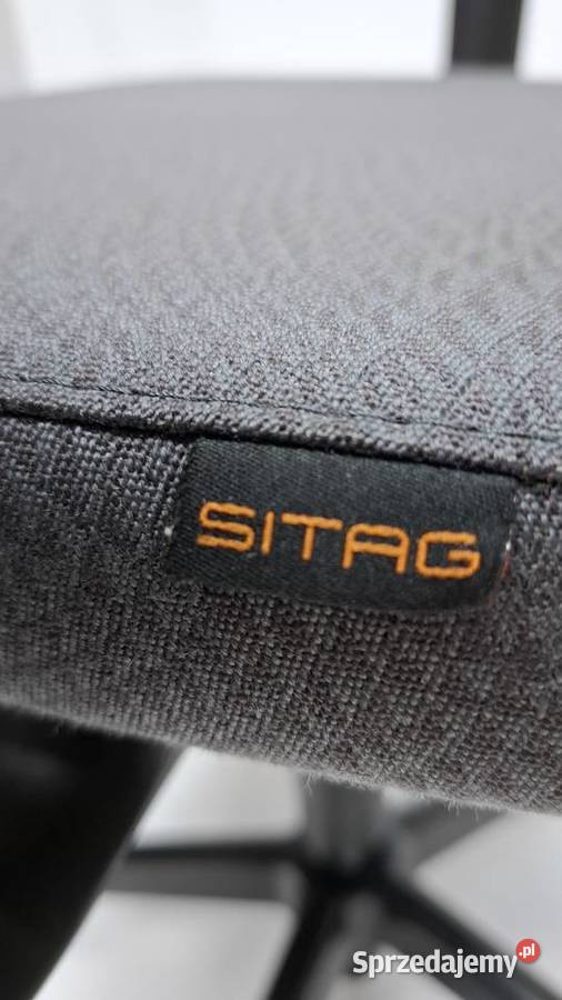 Fotel biurowy krzesło obrotowe Sitag EL100 szare Poznań sprzedam