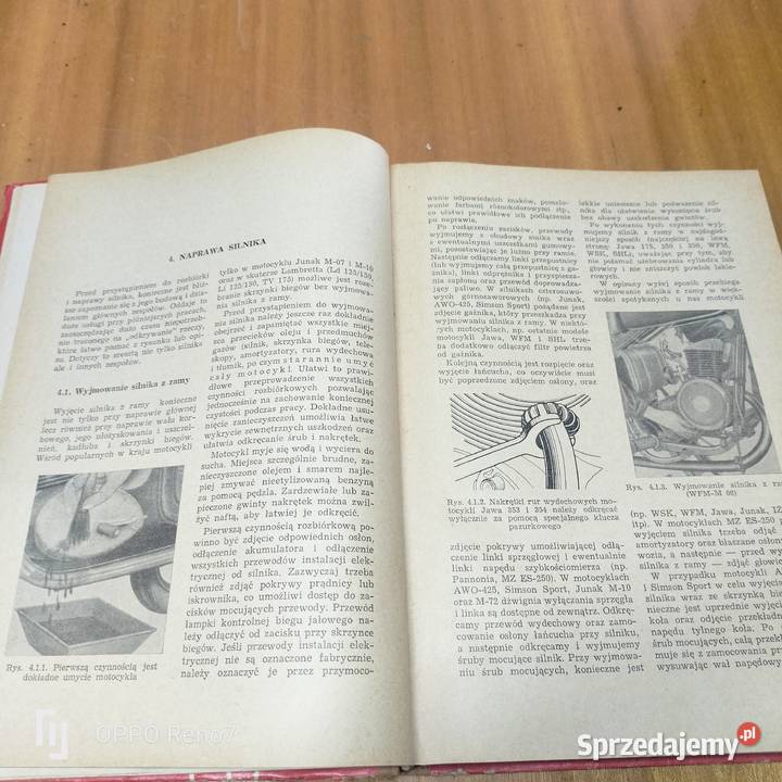Naprawa motocykli 1963 r Części i akcesoria motocyklowe łódzkie