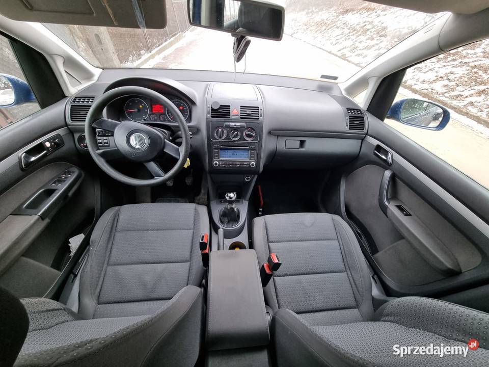VW Touran 19 TDI BXE 7osobowy 6biegowy ogranicznik prędkości