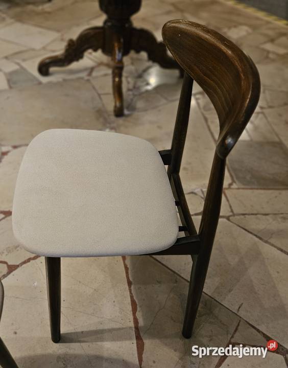 Komplet 5 krzeseł PRL Lublin