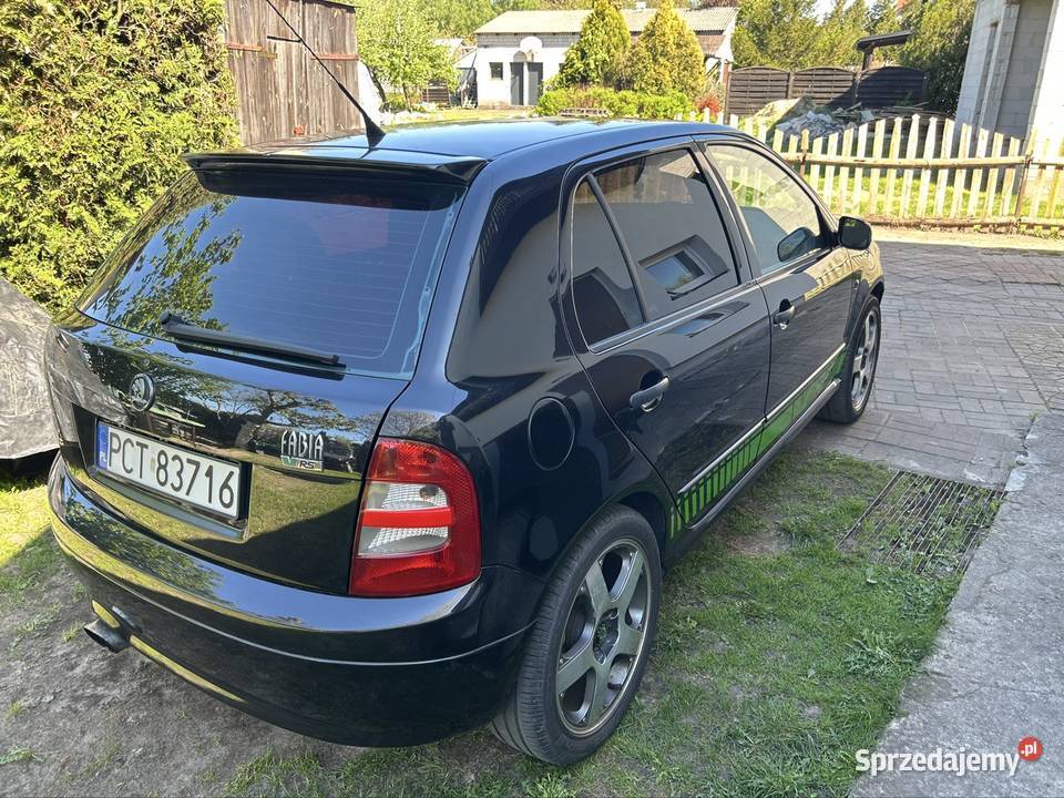 Skoda Fabia RS 19 TDI 160 koni klima Orchowo