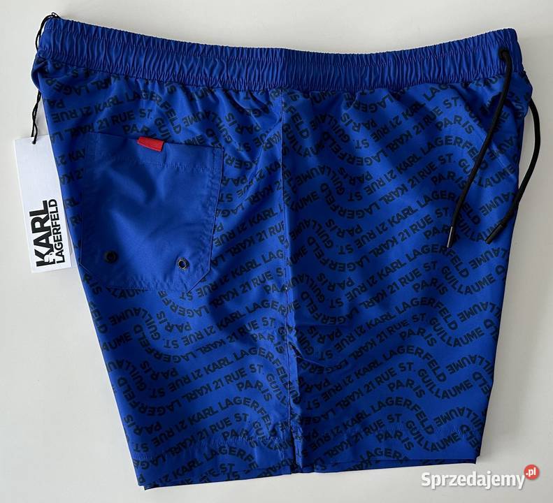 KARL LAGERFELD Spodenki kąpielowe rozmiar L Szczecin