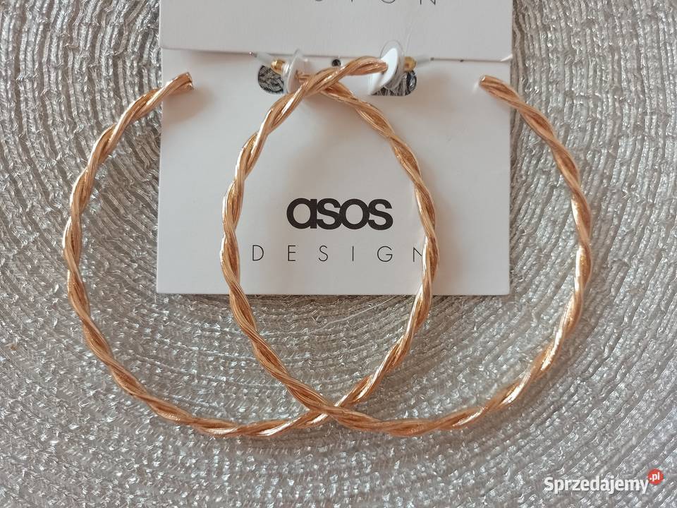 ASOSDuże okrągłe kolczyki wieczorowe z Londynu