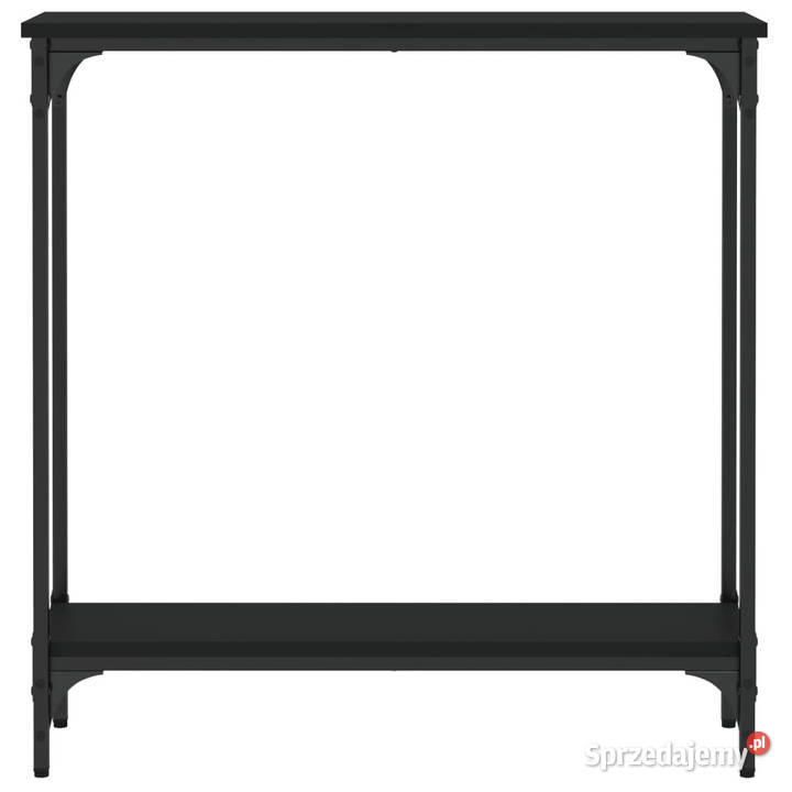 Stolik konsolowy czarny 75x225x75 WM834020 sprzedam