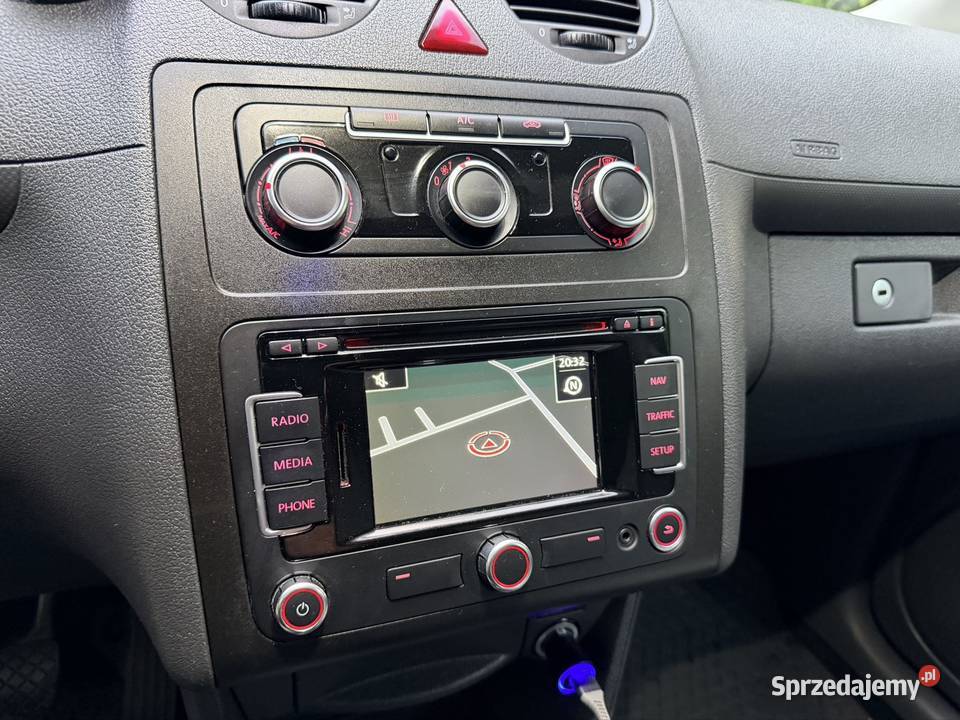 VW CADDY 20 TDI 140 Niski Przebieg Stan tempomat Bełchatów