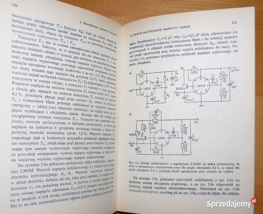 T Łakomy Zabrodzki Liniowe układy scalone technika, nauki techniczne mazowieckie Warszawa sprzedam