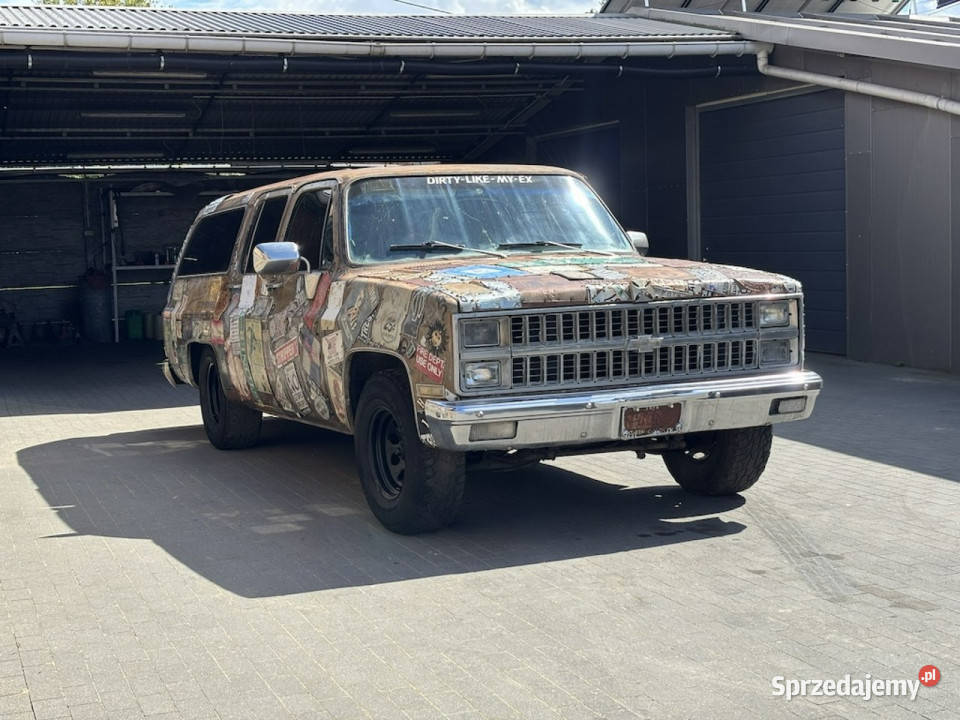 Chevrolet Blazer 1982 SUBURBAN klasyczny SUV tag Sulechów sprzedam