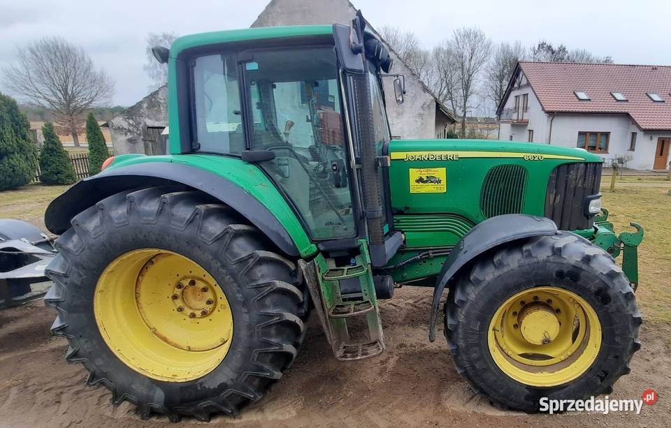 John Deere 6620 pneumatyka Jastrowie