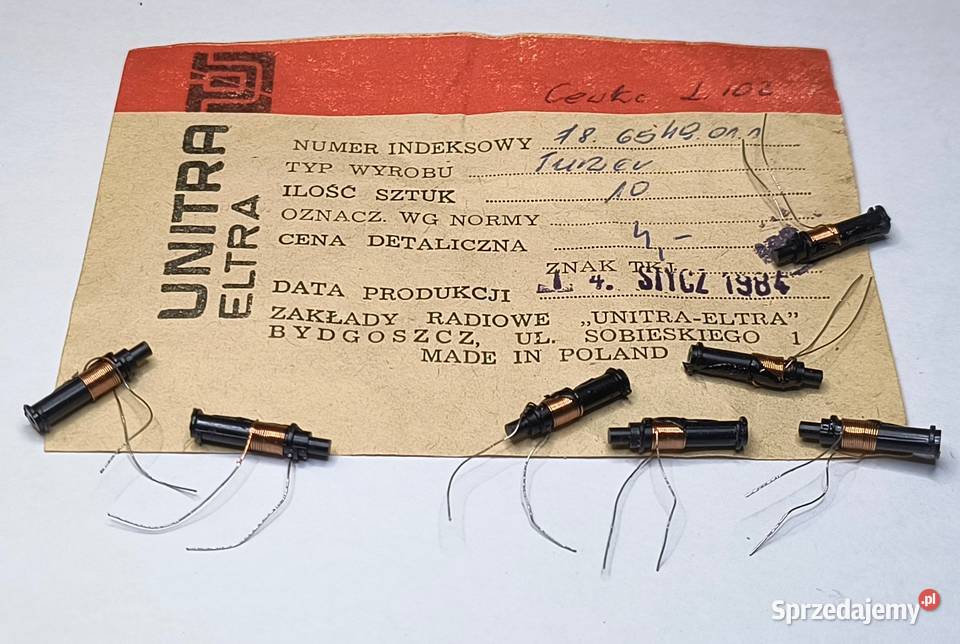 Cewka L102 tuner Unitra ELTRA Gdańsk