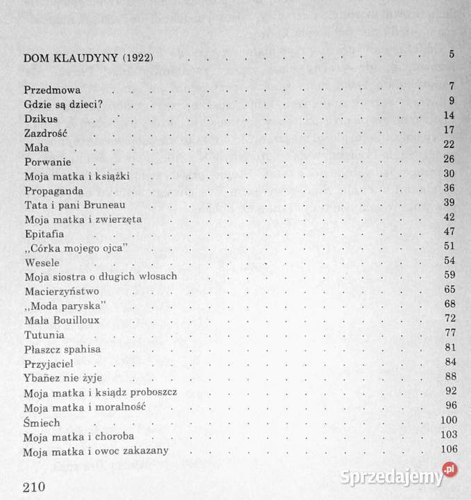 Dom Klaudyny Gabrielle Sidonie Colette miękka Chełm