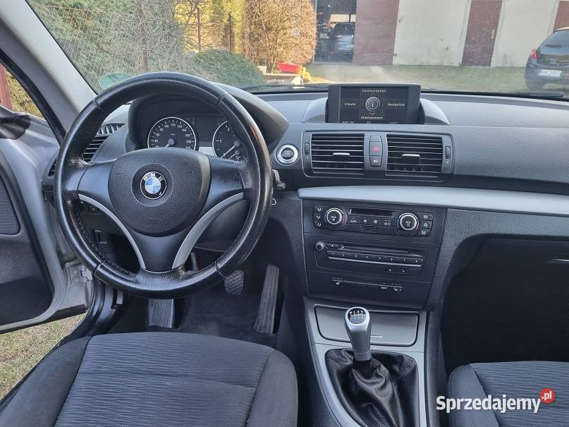 BMW seria 1 118d 2008 210 przebiegu Stan Samochody osobowe Lidzbark