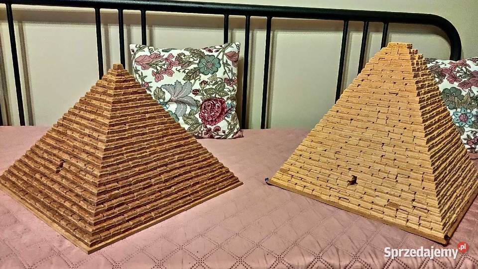 Piramidy 3D modele różne opcje i wymiary HIT sprzedam