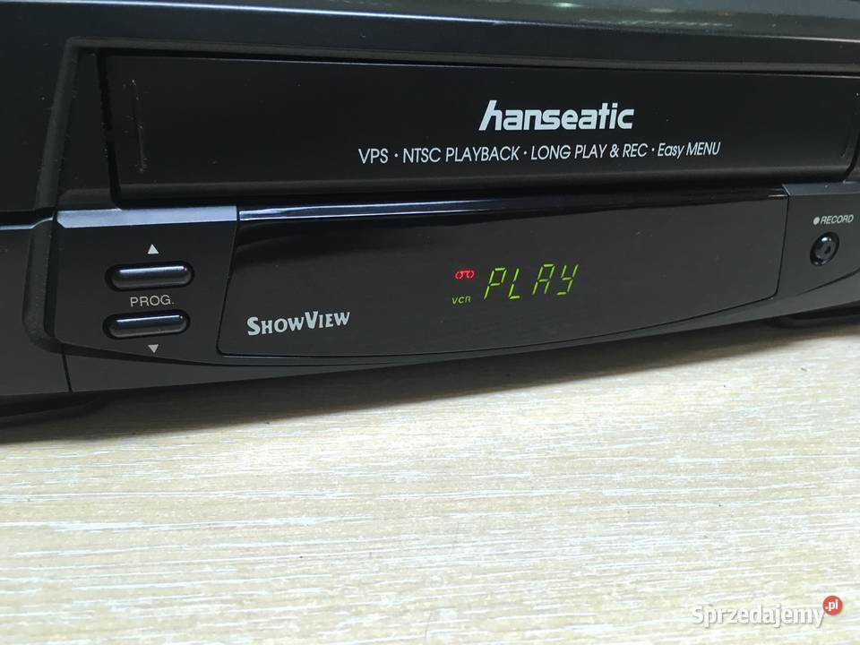 Magnetowid VHS hanseatic marka niemiecka 100 OK Płock