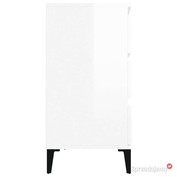 Komoda biała z połyskiem 60x35x70 materiał mazowieckie Warszawa