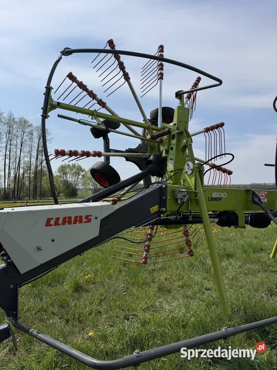 Zgrabiarka 2 gwiazdowa CLAAS Liner 1600 2017r Rolnictwo podlaskie Trofimówka