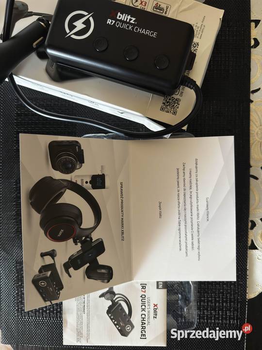 Rozdzielacz samochodowy Xblitz R7 USB QC 30 z Pleszew