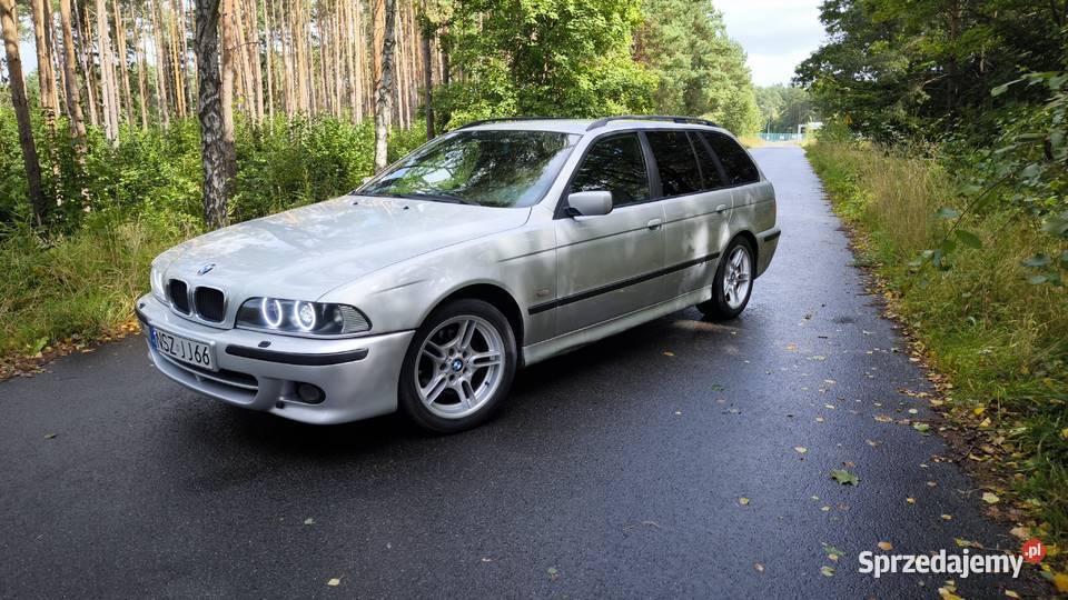 BMW E39 525i Touring MPakiet MANUAL 192 Xenon benzyna+LPG Biskupiec