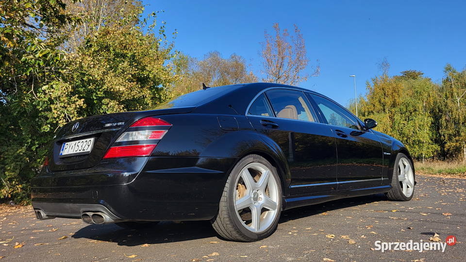 MercedesBenz S 65 AMG Long okręt flagowy elektrochrom. lusterka boczne Poznań