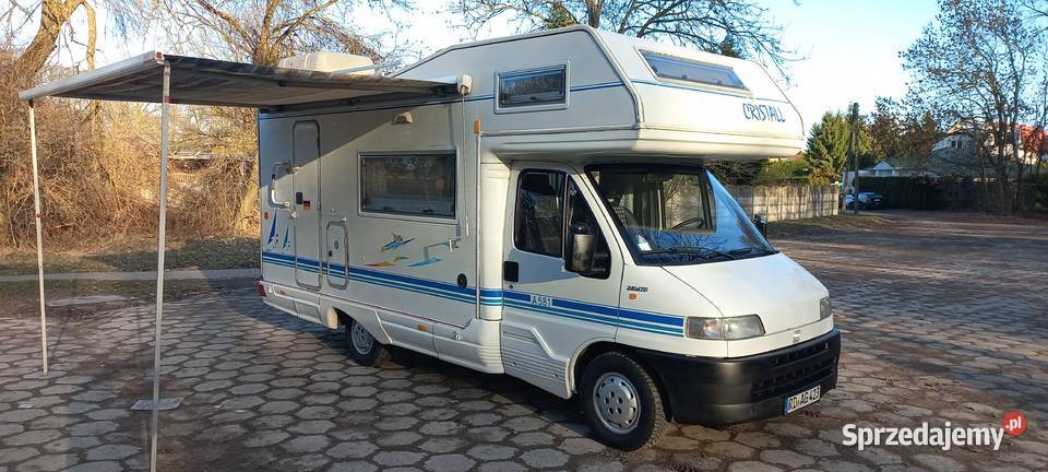 Kamper CRISTALL A581 28 TD 2x Solar Markiza 151724km zachodniopomorskie Dolice sprzedam