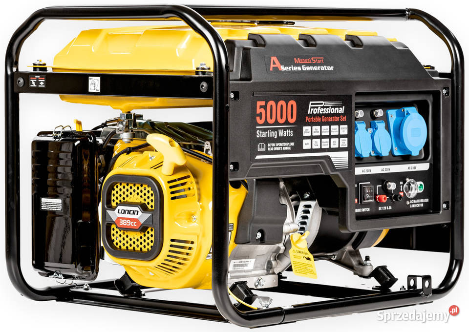 LONCIN LC5000AS MOCNY AGREGAT GENERATOR Agregaty prądotwórcze Opalenica