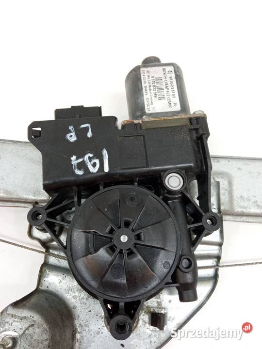 MECHANIZM SZYBY LEWY PRZÓD 9806081880 Peugeot Mechanizmy opuszczania szyb sprzedam