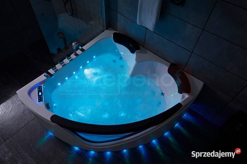 Wanna z hydromasażem LS2250 narożna Grabówka