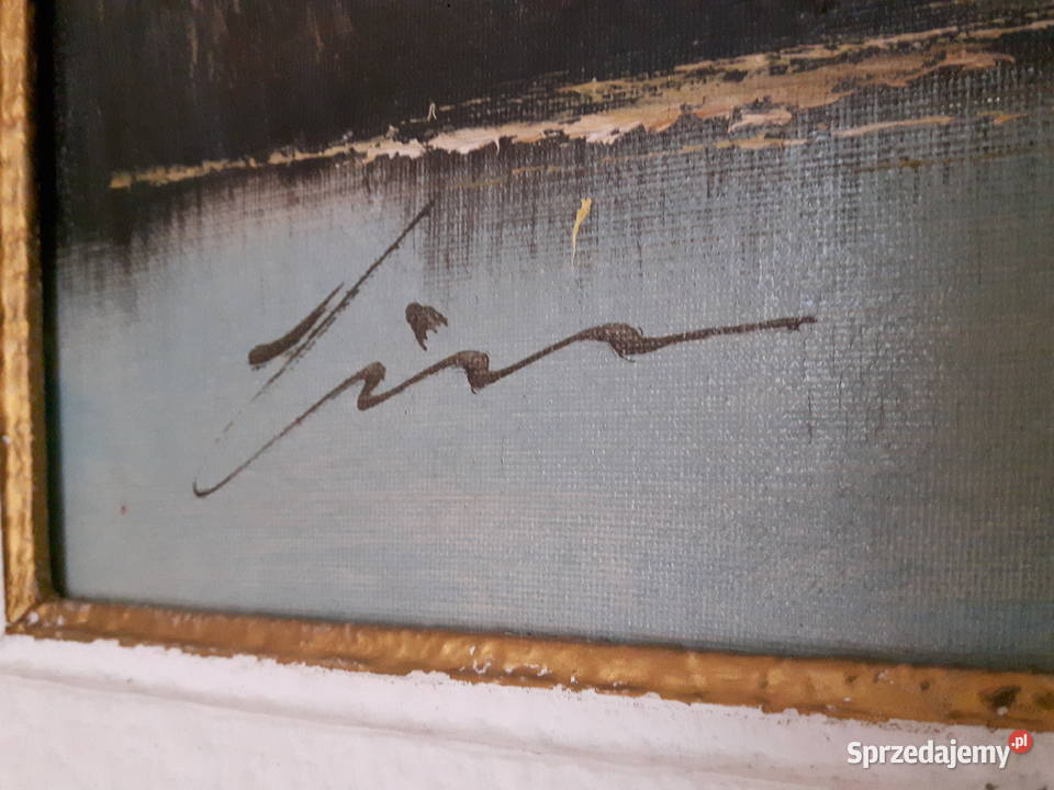 Obraz olejny Pejzaż górski