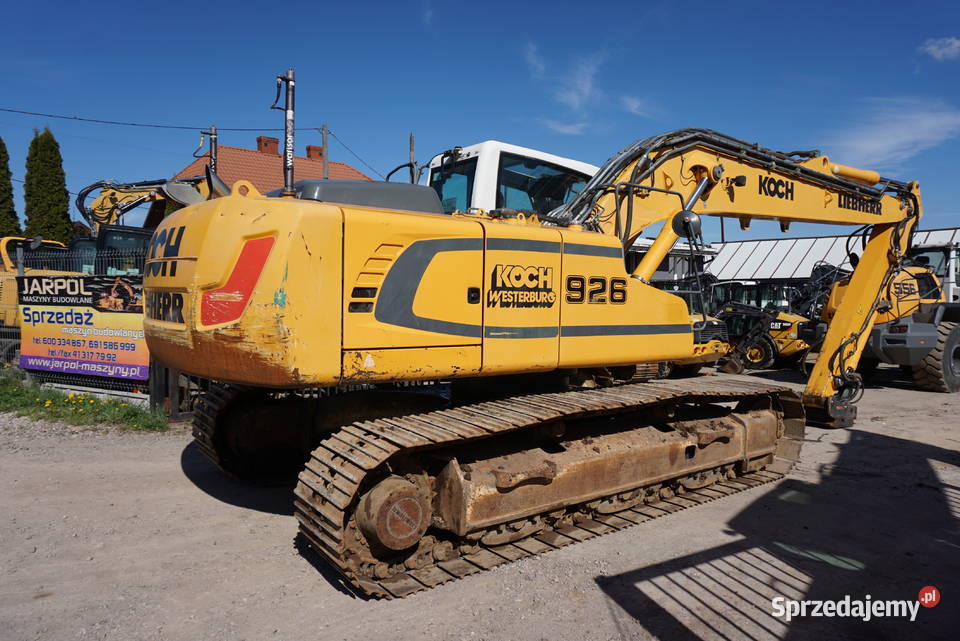 Koparka gąsienicowa Liebherr R 926 2011 nie Motoryzacja