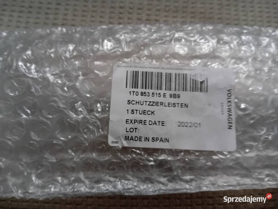 LISTWA DRZWI CaddyTouran PRZÓD LEWA NOWA OKAZJA Brwinów