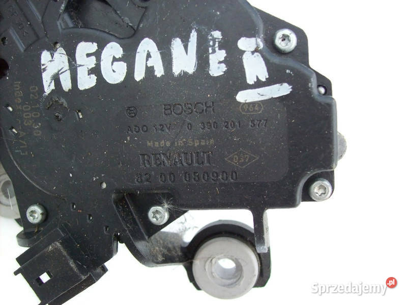 Megane II Silniczek mechanizm tylnej wycieraczki wyposażenie elektryczne mazowieckie Mińsk Mazowiecki