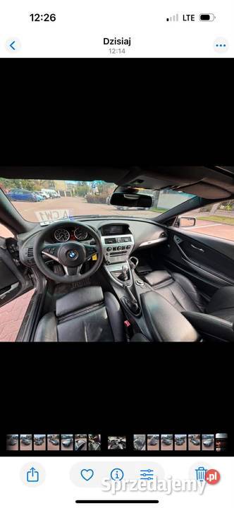 BMW 650i manualna skrzynia biegów panorama Mińsk Mazowiecki