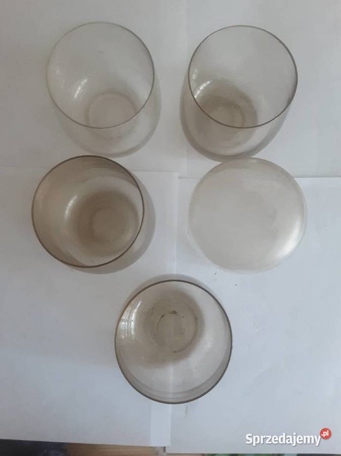 ZESTAW SZKLANEK Z PRL Szczecinek